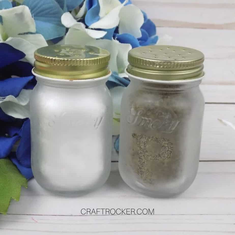 Mini Mason Jar Salt and Pepper Shakers Craft Rocker