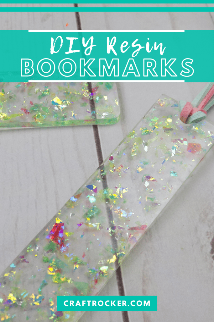 How To Make Resin Bookmarks With Extra Sparkle - Let's Paint Furniture!