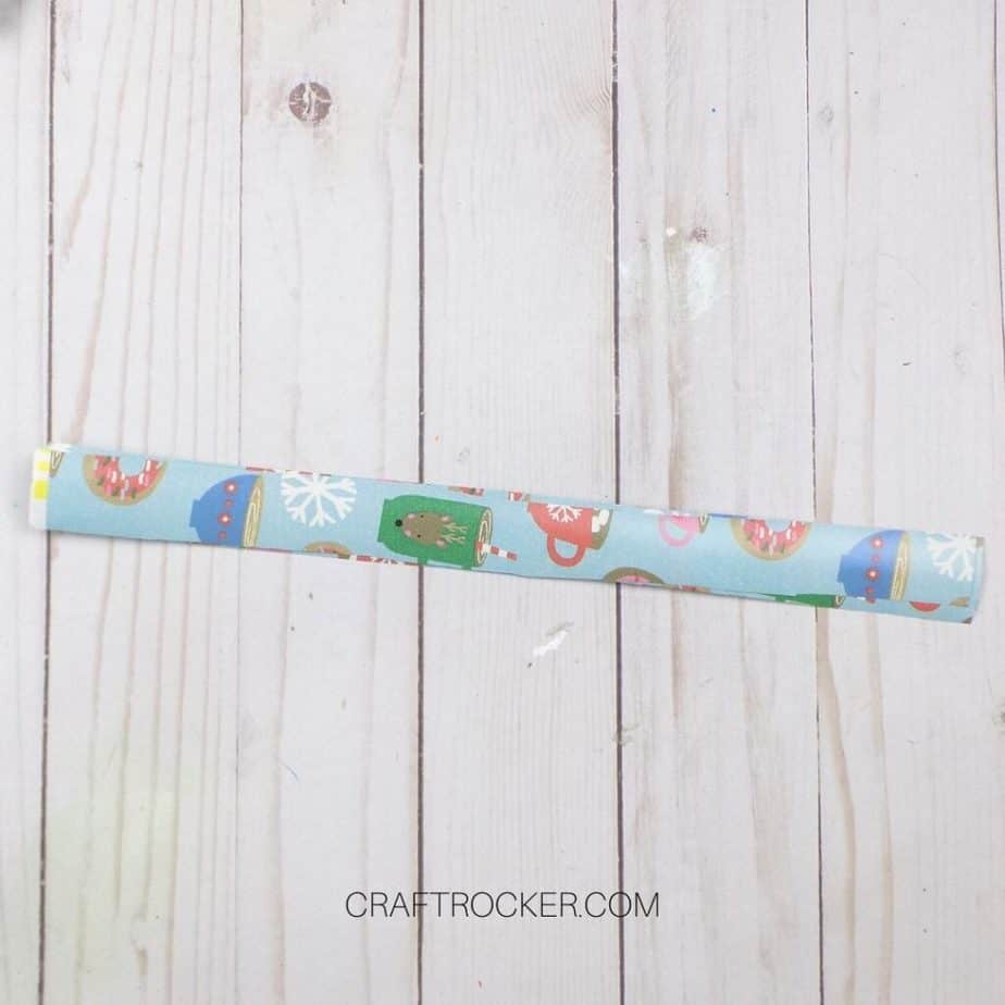 How to Make a Bow out of Wrapping Paper - Craft Rocker