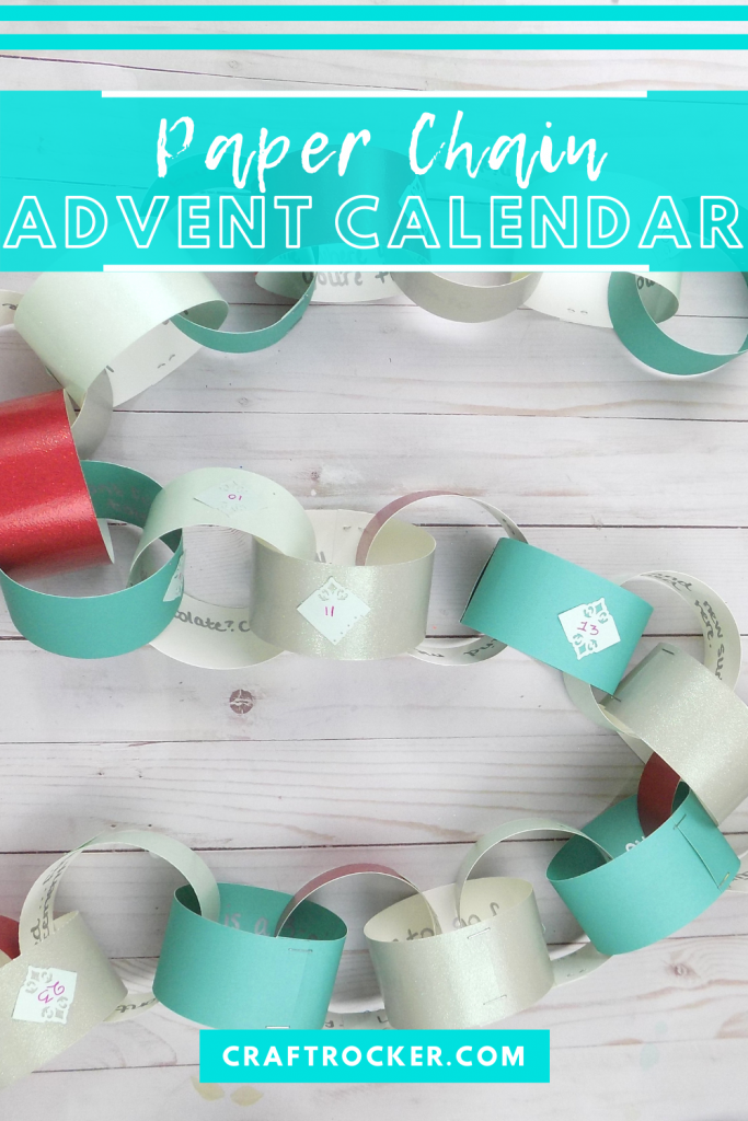 How to Make a Paper Chain Advent Calendar Craft Rocker