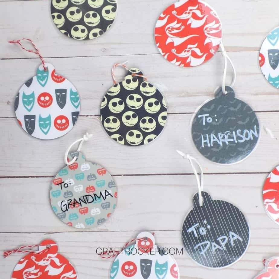 Assorted Nightmare Before Christmas Gift Tags - Craft Rocker