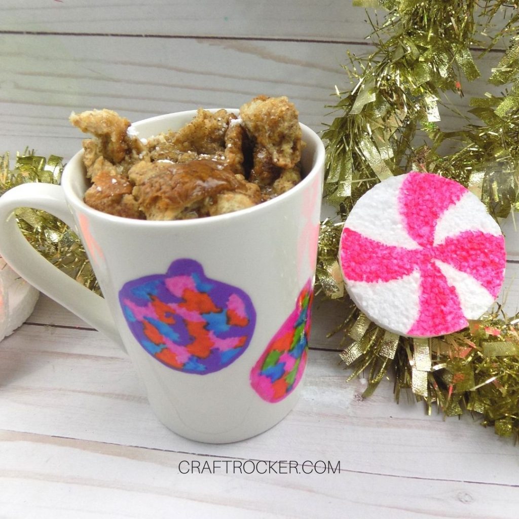 Close Up of French Toast in Ornament Mug - Craft Rocker