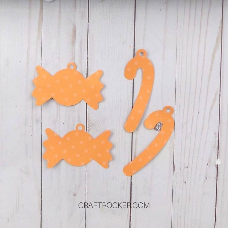 Orange Candy Shadow Outlines - Craft Rocker