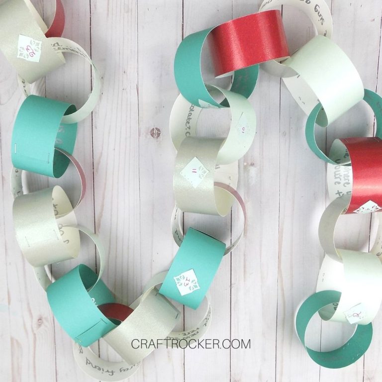 How to Make a Paper Chain Advent Calendar Craft Rocker