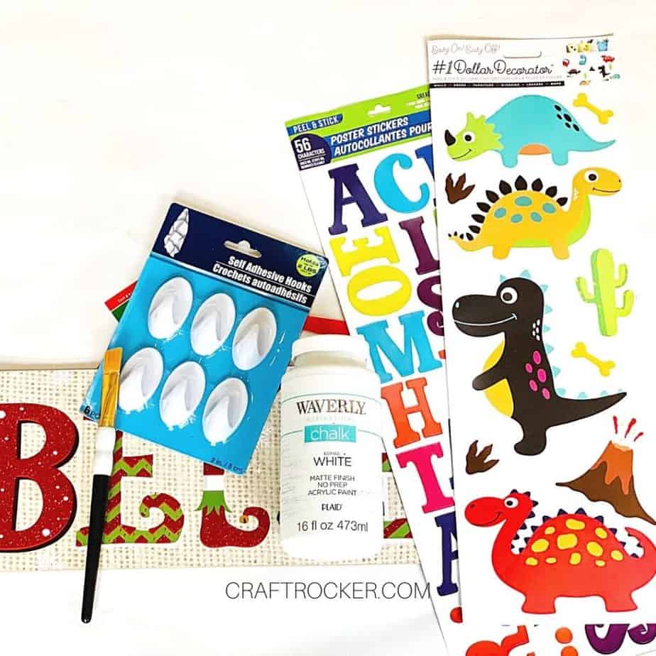 Craft Supplies and Dinosaur Stickers - Craft Rocker