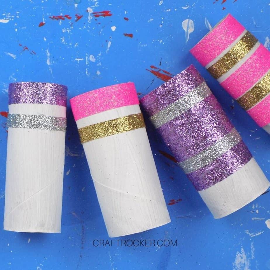 Decorated Cardboard Tubes - Craft Rocker