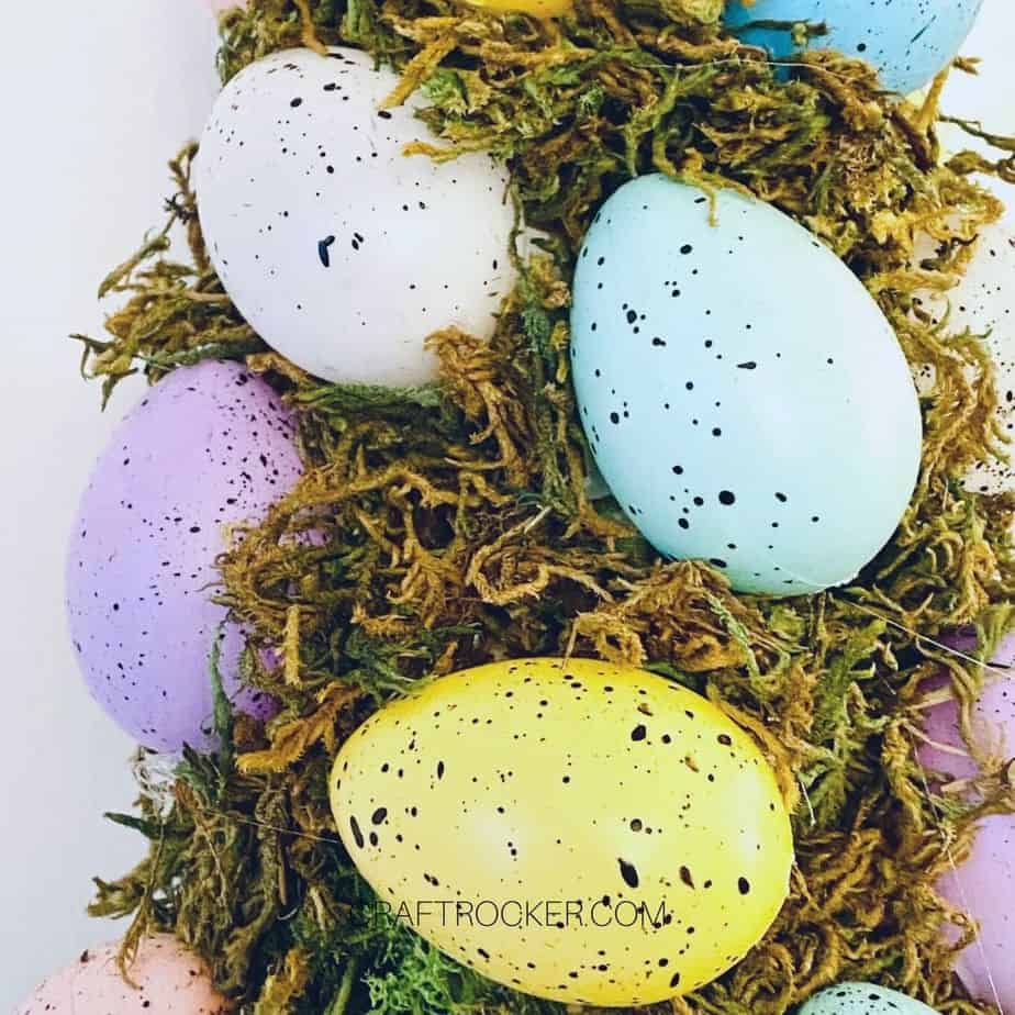 Easy Diy Easter Egg Topiary Craft Rocker